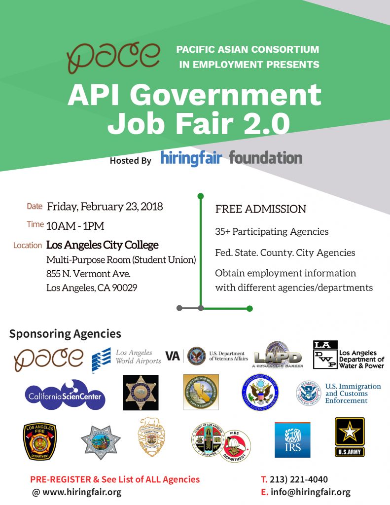 API Government Job Fair 2.0 HiringFair Foundation